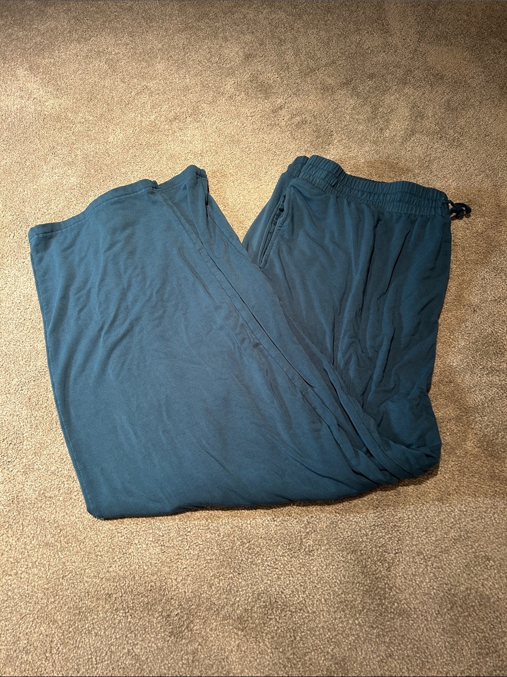 Little Sleepies Teal Pull-On Sweatpants